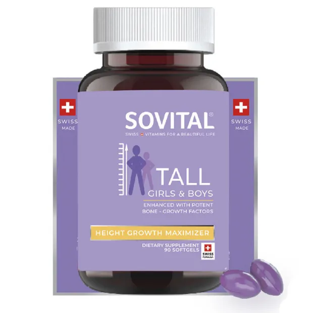 Sovital Tall Girls & Boys 90 Yumuşak Kapsül