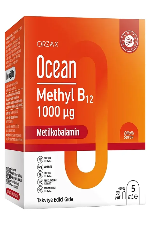 Ocean Methyl B12 1000 mg Sprey 5 ml