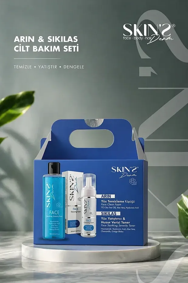 Skins Derm Arın, Sıkılaş Cilt Bakım Seti