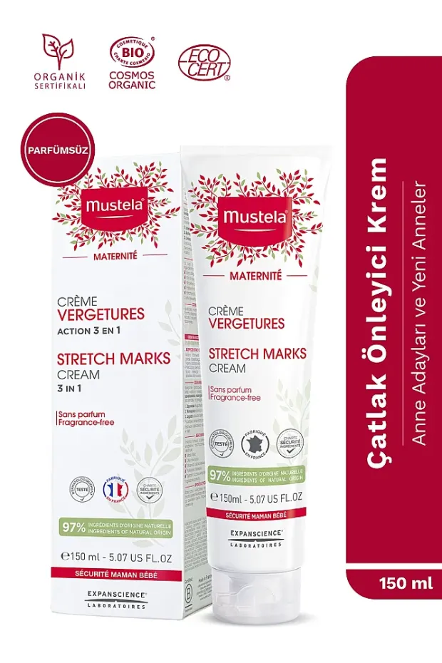 Mustela Maternite Strech Marks Çatlak Kremi 150 ml