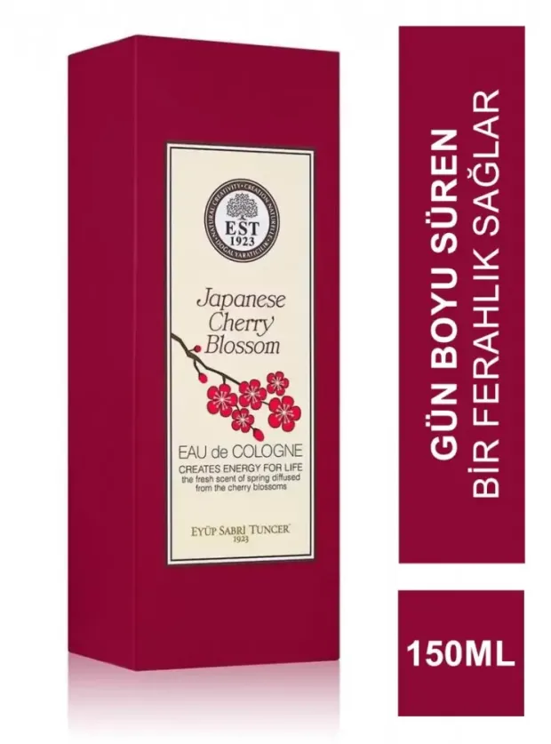 OUTLET - Eyüp Sabri Tuncer Japon Kiraz Çiçeği 150 ml Eau De Cologne - Cam Şişe