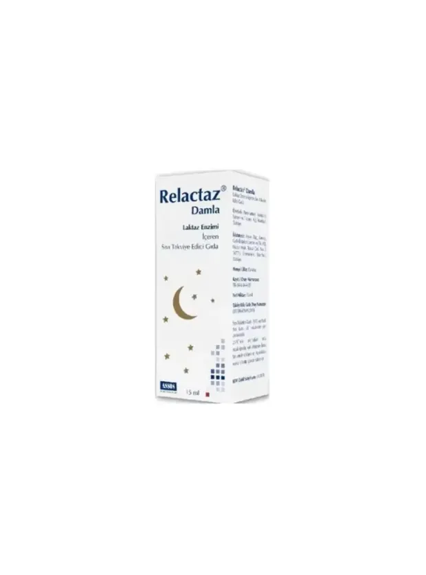 Relactaz Laktaz Enzimi içeren Damla 15 ml