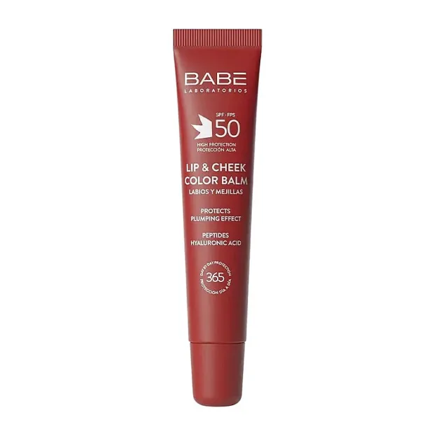 Babe Lip and Cheek Color Balm SPF 50 - Dudak ve Yanak Renklendirici Balsam Cherry 20ml