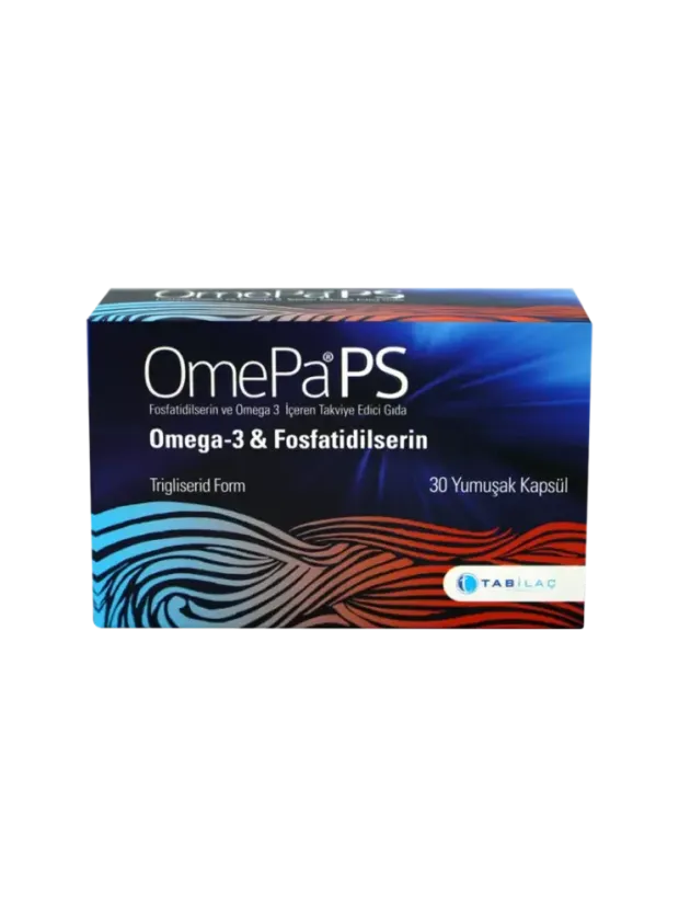 OUTLET - OmePa PS Omega3 & Fosfatidilserin 30 Kapsül
