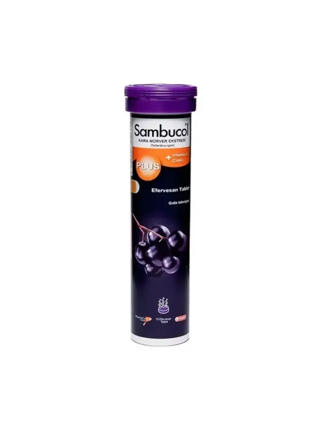 Sambucol Plus Efervesan 15 Tablet 2 Adet