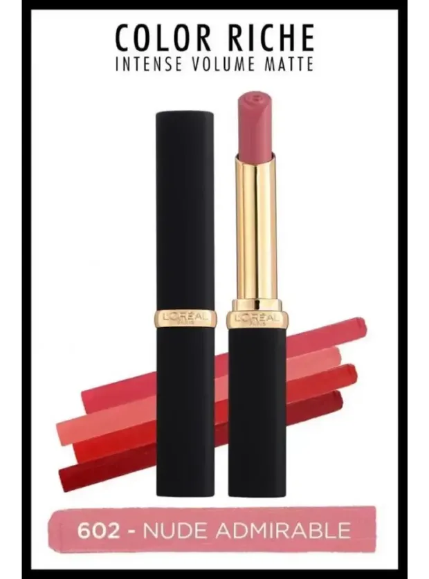 Loreal Paris Color Riche Intense Volume Matte Ruj - 602 NUDE ADMIRABLE