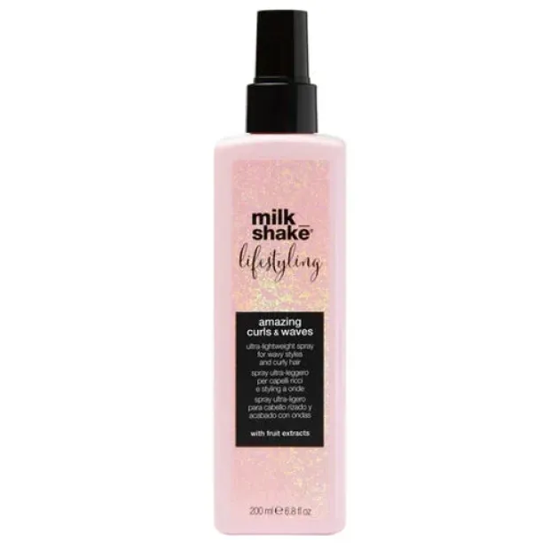 Milk Shake Lifestyling Amazing Curls Waves Dalgalı Ve Bukleli Saç Stilleri Için Ultra Hafif Sprey200 ml