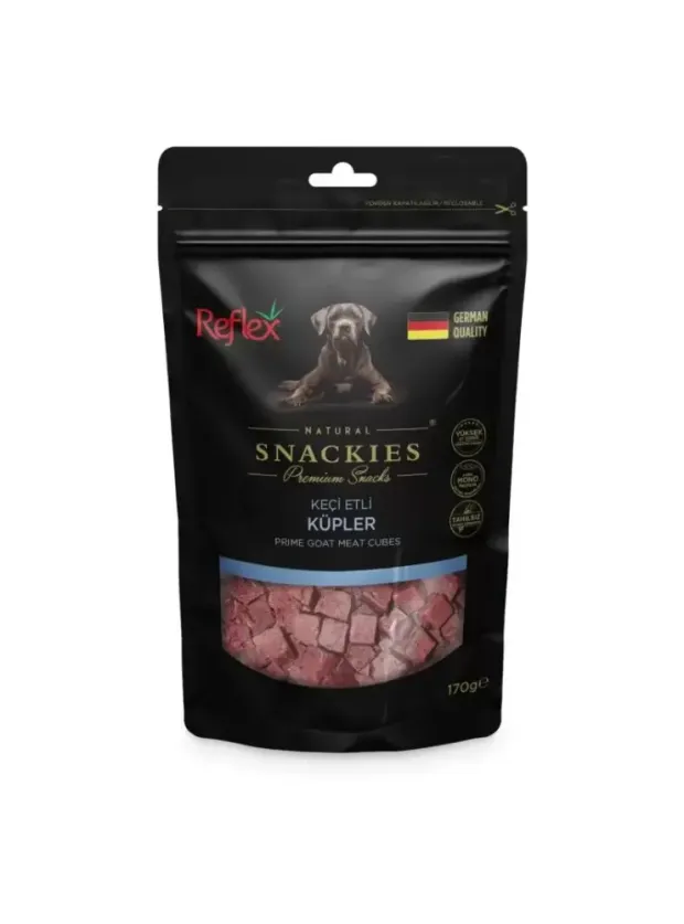 Reflex Snackıes Keçi Etli Küpler 170 G