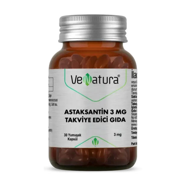 Venatura Astaksantin 3mg 30 Kapsül