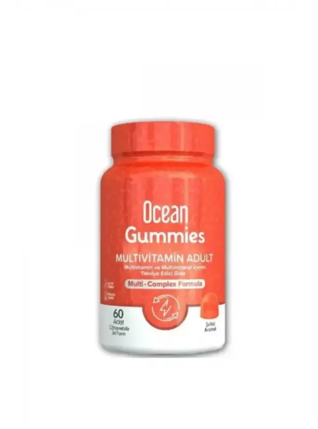 Outlet - Ocean Gummies Multivitamin Adult 60 Yumuşak Jel Kapsül