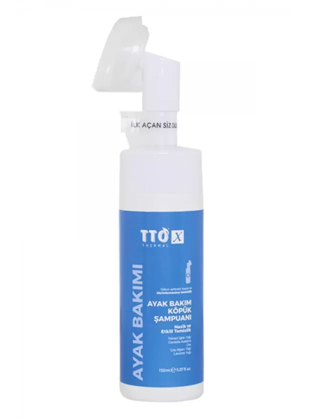 TTO X Aplikatörlü Köpük Ayak Bakım Şampuanı 150ml
