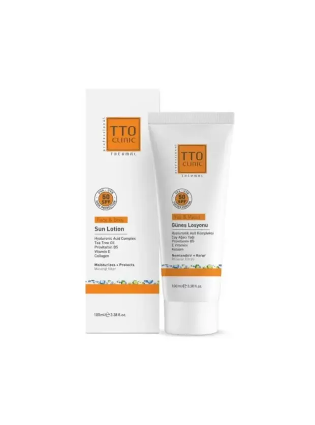 TTO Spf50 Güneş Losyonu 100 ml
