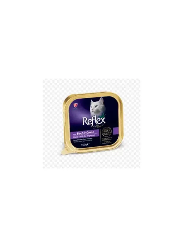Reflex Plus Pate Biftek & Av Hayvanı Jelly 100 Gr