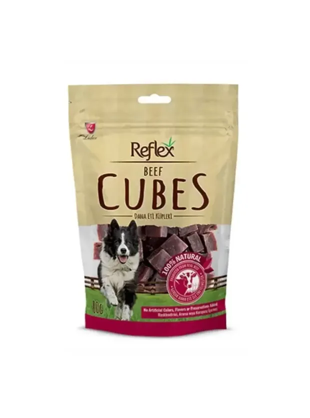 Reflex Cubes Dana Eti Küpleri Köpek Ödül 80 Gr