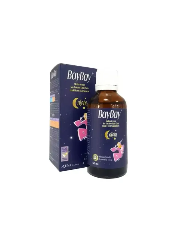 Baybay Night Melisa Takviye Edici Gıda 50ml