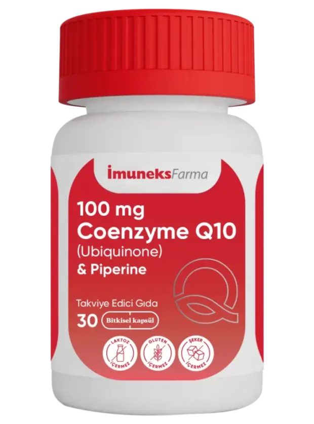İmuneks Koenzim Q10 100mg 30 Kapsül