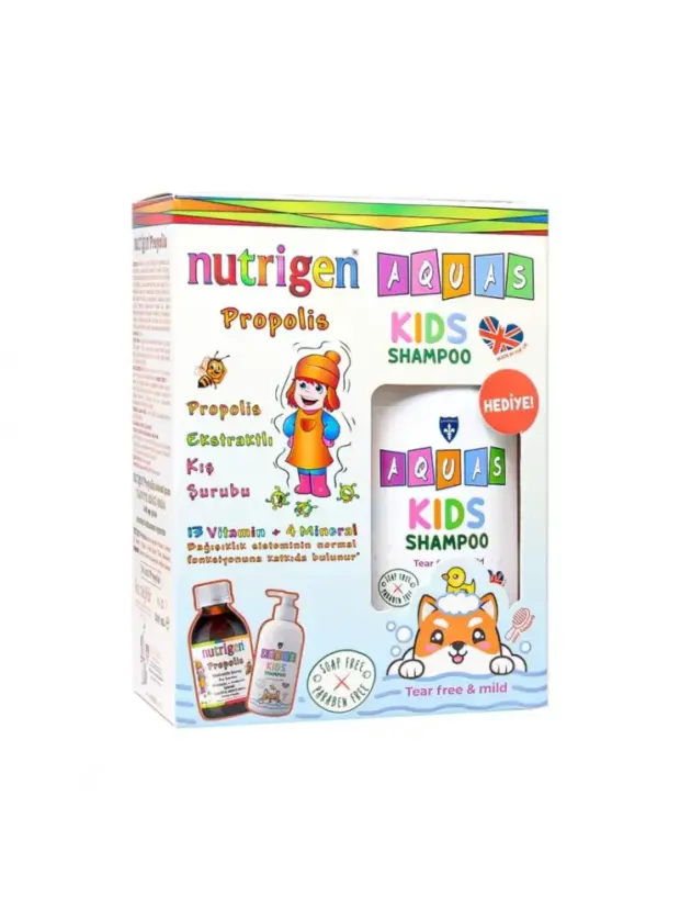 Nutrigen Propolis 200 ml - Aquas Kids Şampuan Hediye -