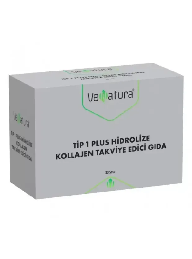 VeNatura Tip 1 Hidrolize Balık Kollajeni Takviye Edici Gıda 30 Saşe