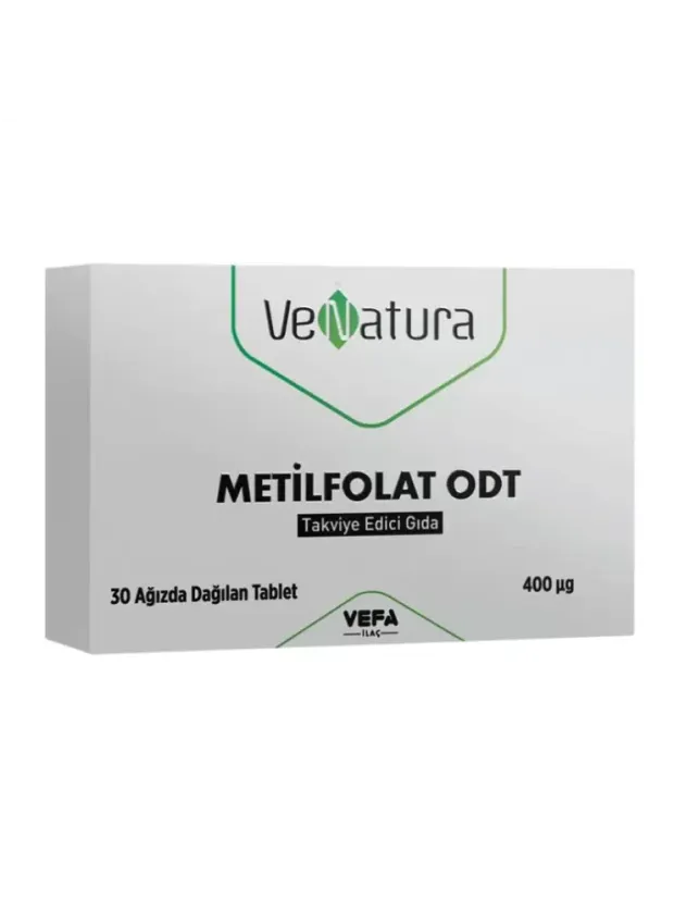 VeNatura Metilfolat Odt Takviye Edici Gıda 30 Tablet