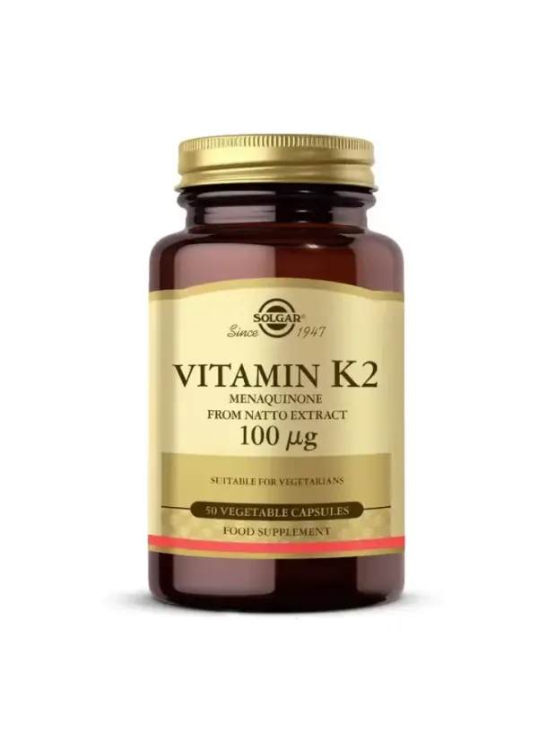 Solgar Vitamin K2 100 mcg 50 Kapsül