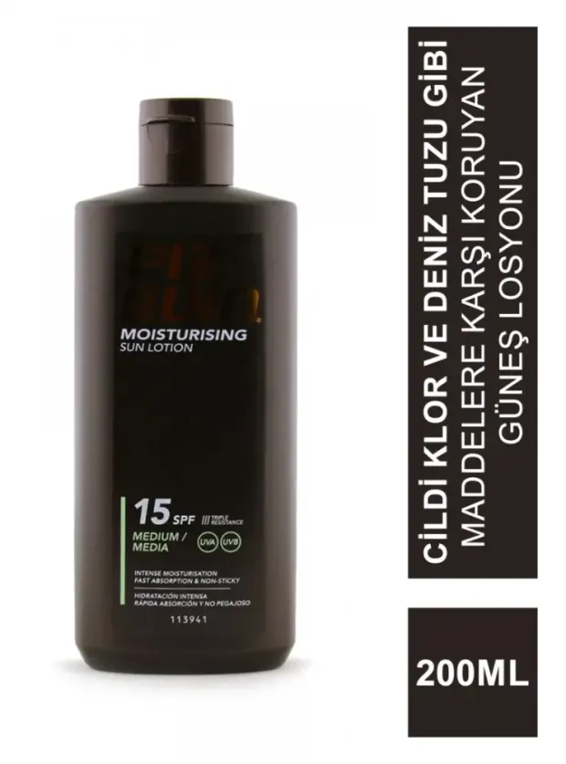 Piz Buin Spf 15 Nemlendirici Güneş Losyonu 200 ml