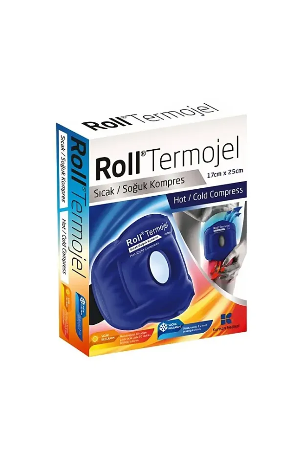 Roll Termojel Cırtcırtlı Sıcak - Soğuk Kompres 17 cm x 25 cm