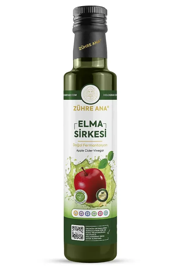 Zühre Ana Elma Sirkesi Doğal Fermantasyon