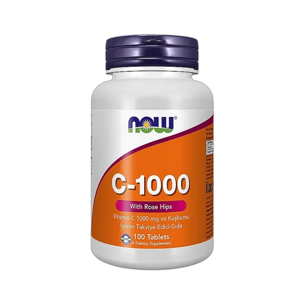 Now C-1000 With Rose Hips 100 Tablet