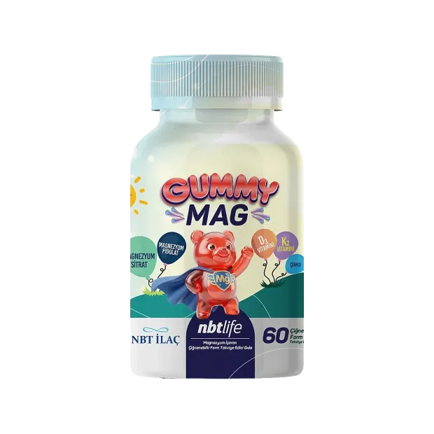 Nbt Life Gummy MAG Kids Magnezyum 60 Gummies