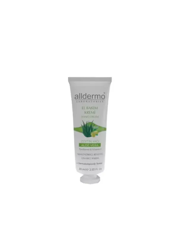 Alldermo El Bakım Kremi - Aloe Vera - 30ml