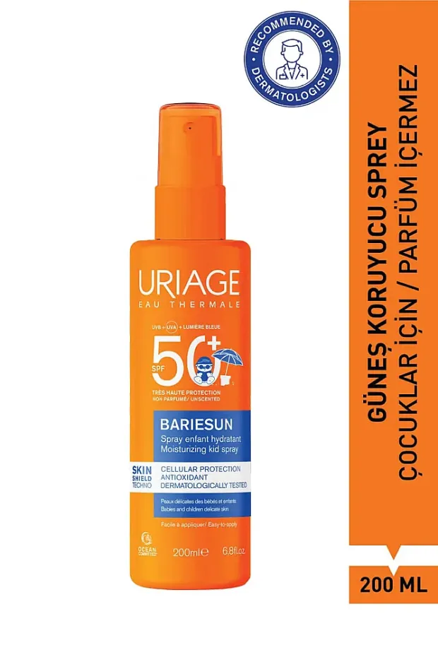 Uriage Bariesun Kids Fragrance-Free SPF50+ Spray 200 ml