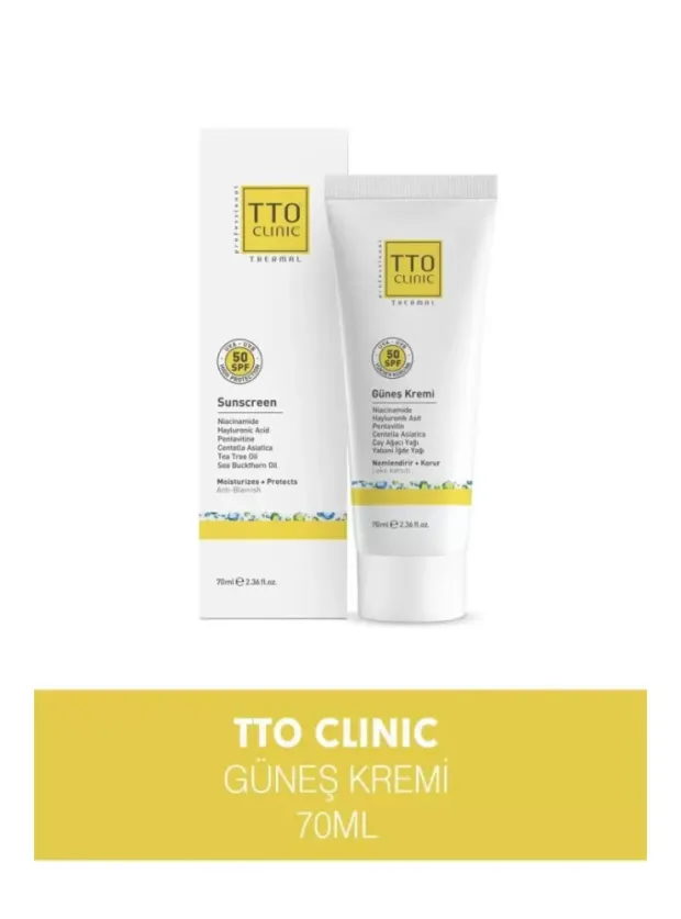 TTO Spf50 Güneş Koruyucu Krem 70ml