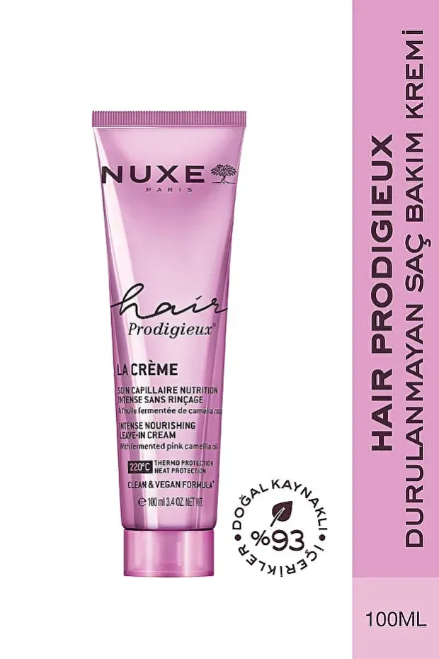 Nuxe Hair Prodigieux La Creme - Yoğun Besleyici Durulanmayan Saç Bakım Kremi - 100 ml