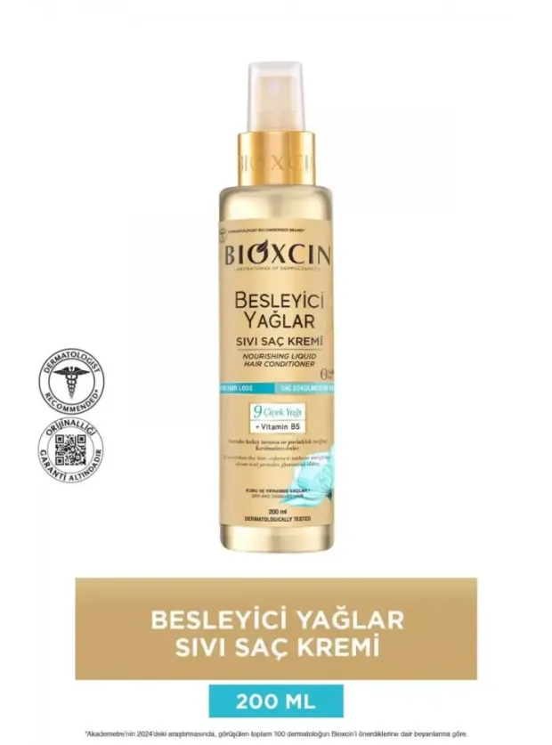 Bioxcin Besleyici Yağlar Sıvı Saç Kremi 200ml