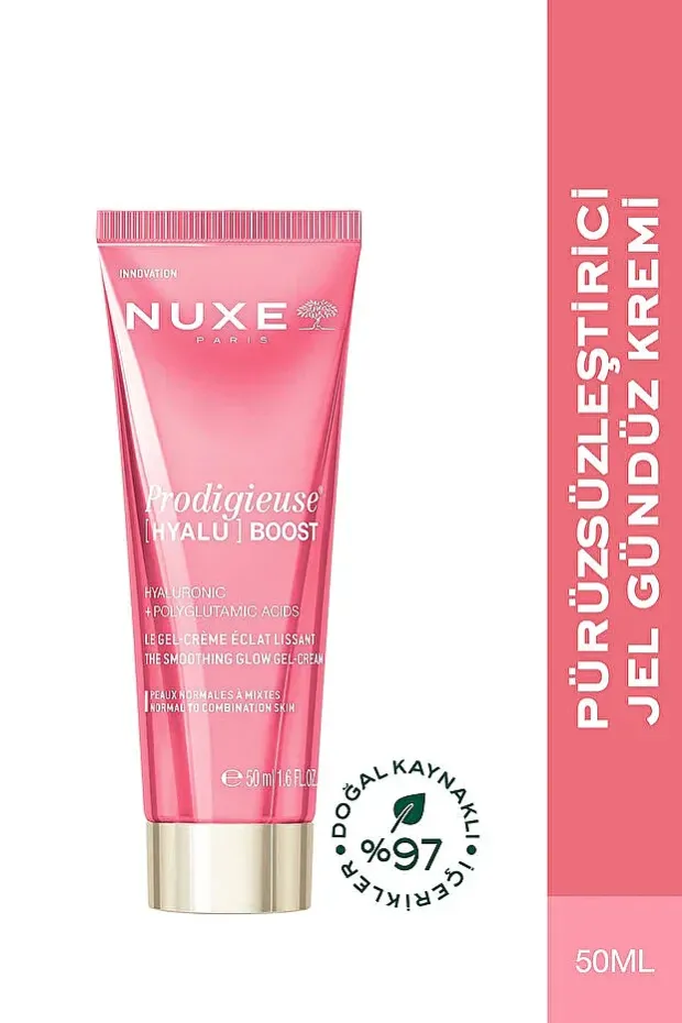 Nuxe Prodigieuse Hyalu Boost Pürüzsüzleştirici ve Aydınlatıcı Jel Krem 50ml