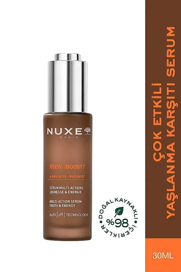 Nuxe Men Boost Erkek İçin Yaşlanma Karşıtı Çok Amaçlı Serum 30 ml