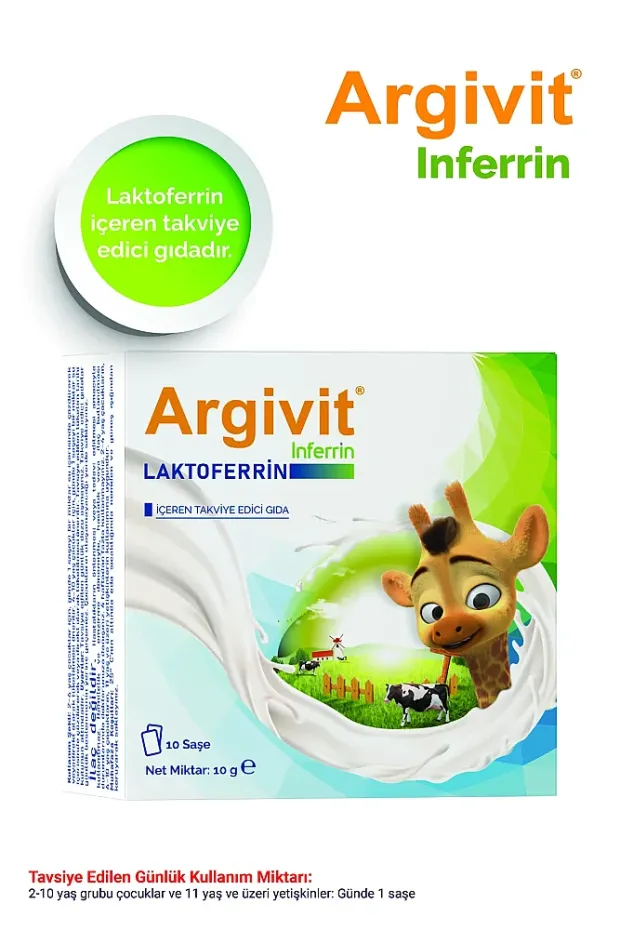 Argivit Inferrin Lactoferrin 10 Saşe