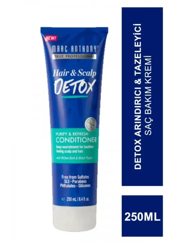Marc Anthony Detox Purify & Refresh Conditioner - Detox Arındırıcı & Tazeleyici Saç Bakım Kremi - 250 ml