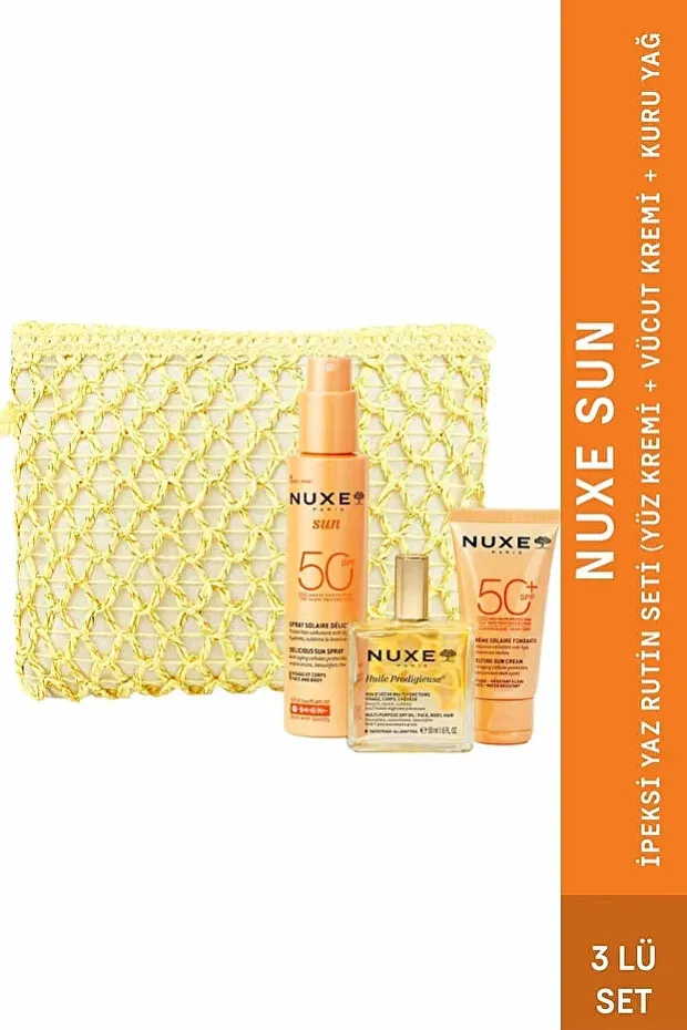 Nuxe Sun İpeksi Yaz Seti