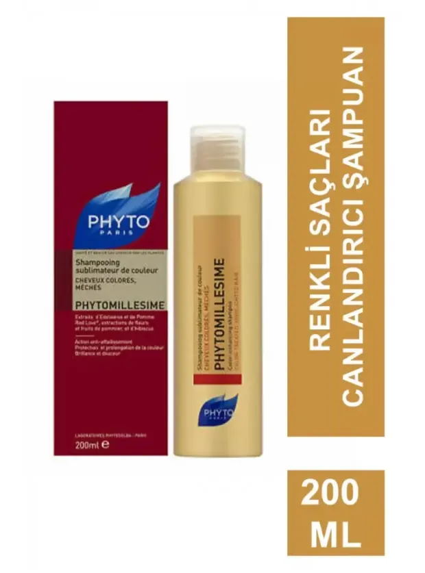 Phyto Phytomillesime Renk Canlandırıcı Bakım Şampuanı 200ml