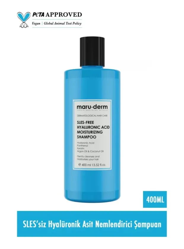 Maruderm SLES-Free Hyaluronic Acid Moisturizing Shampoo 400 ML