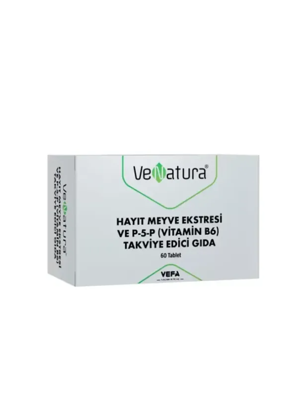 Venatura Hayıt Meyve Ekstresi P5P Vitamin B6 60 Tablet