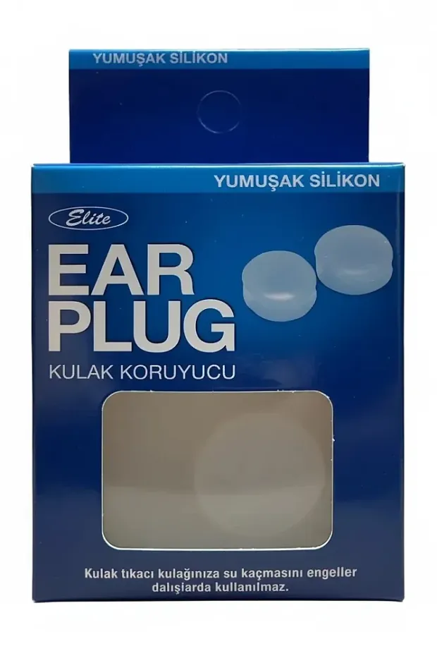 Elite Silikon Kulak Tıkayıcı 2li