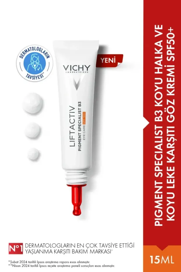 Vichy Liftactiv Pigment Specialist B3 Eye Care SPF50+ 15 ml