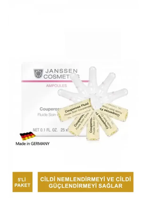 Janssen Couperose Fluid Kızarıklık Ve Hassas Cilt Ampul 5'li Paket
