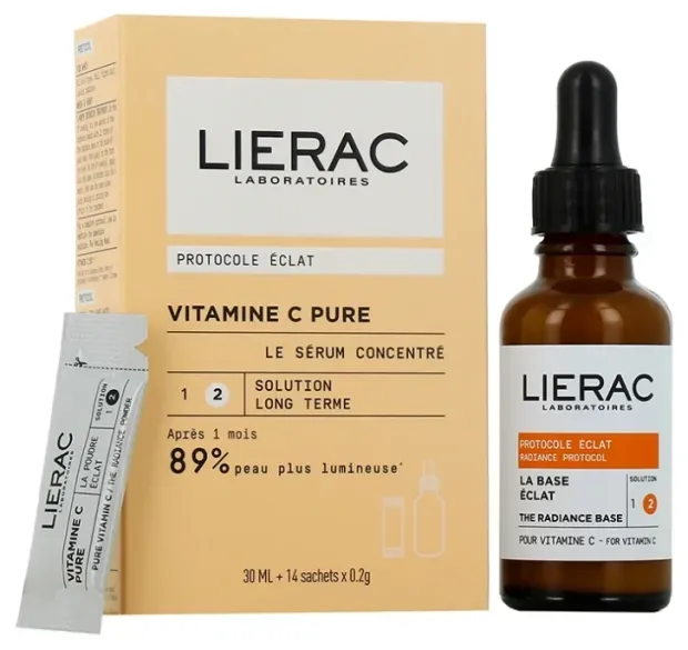 Lierac Radiance Protocol Cilde Işıltı Veren Ve Canlandıran C Vitamini Serum 30 ml + 14 saşe x 0|2g