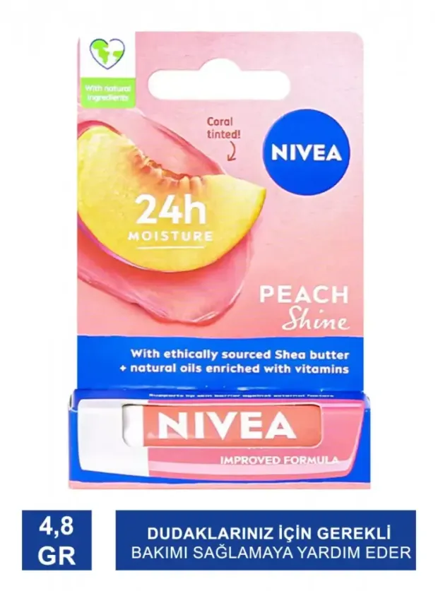 Nivea Peach Şeftali Lip Stick 4|8gr