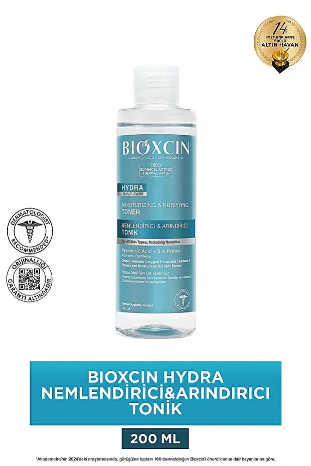 Bioxcin Hydra Nemlendirici ve Arındırıcı Tonik 200 ml