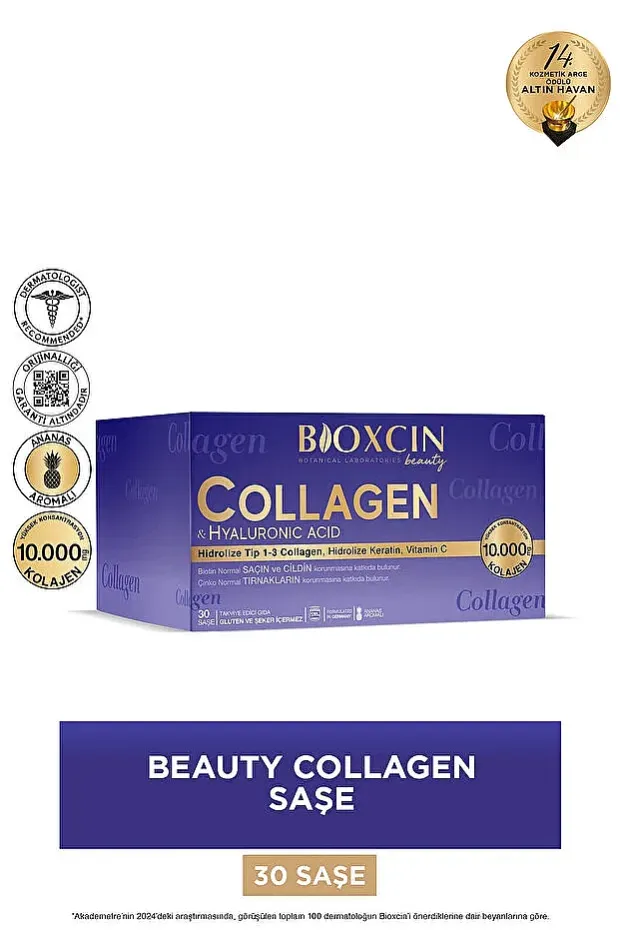 Bioxcin Collagen Hyaluronic Acid 30 Şase