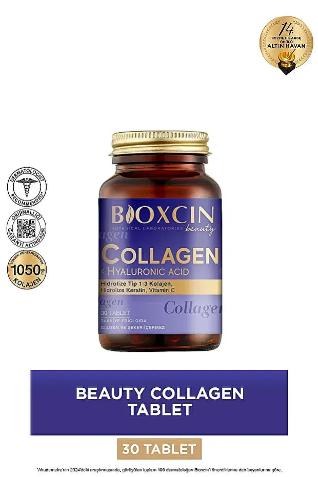 Bioxcin Collagen Hyaluronic Acid 30 Tablet